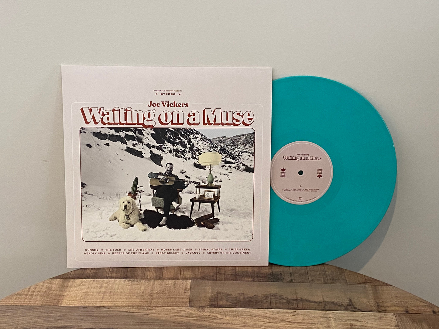 Joe Vickers - 'Waiting on a Muse' LP - Turquoise
