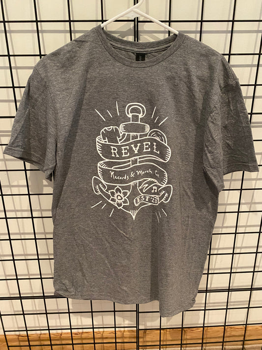 Revel - Anchor T-Shirt - Grey