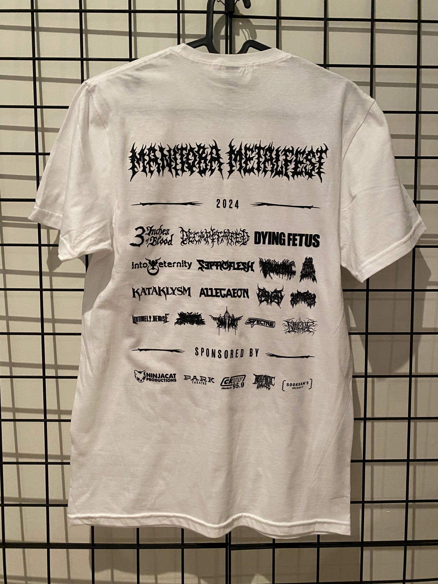 Manitoba MetalFest T-Shirt 2024