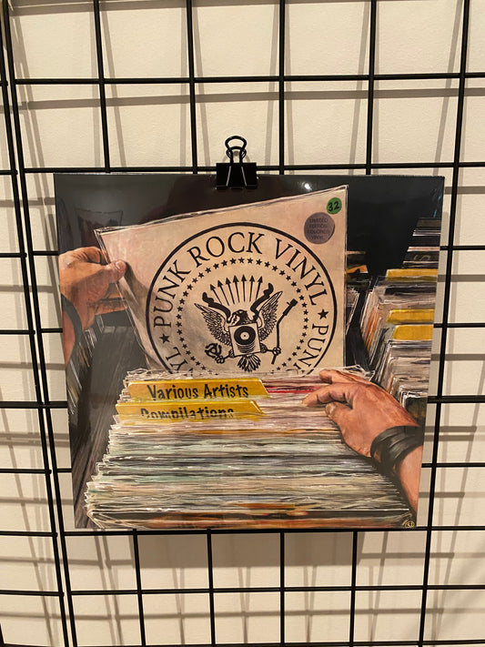 Punk Rock Vinyl Vol. 1 (various artists) LP *yellow*